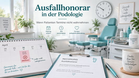 Ausfallhonorar in der Podologie