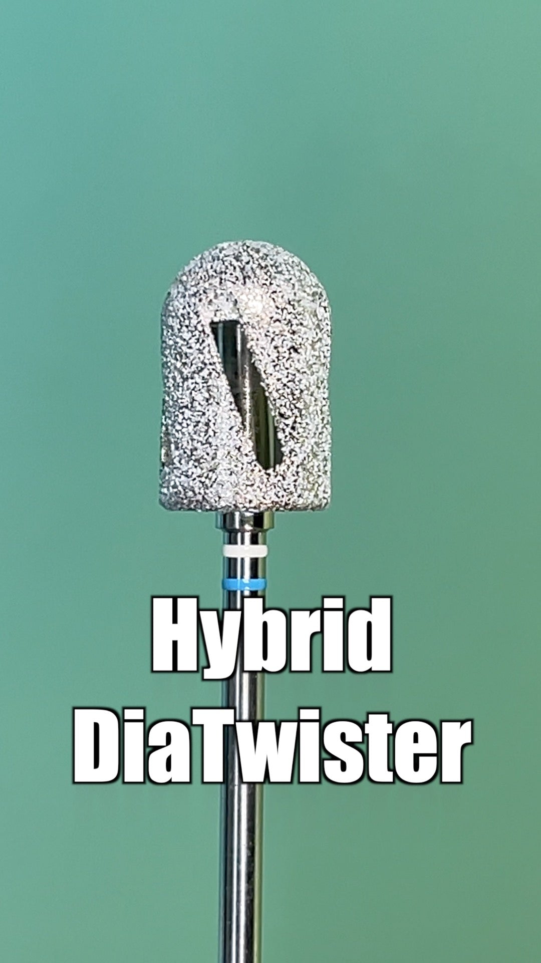 Hybrid DiaTwister Fräser aus dem Mykose-Set, diamantierter Rundkopf